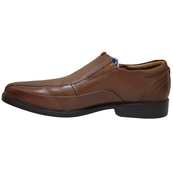 Clarks Men Clarkslite Ave Slip On Bicycle Toe Loafers Size US 10.5W Tan Brown